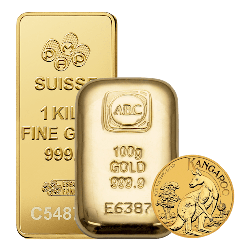 gold bullion on sale